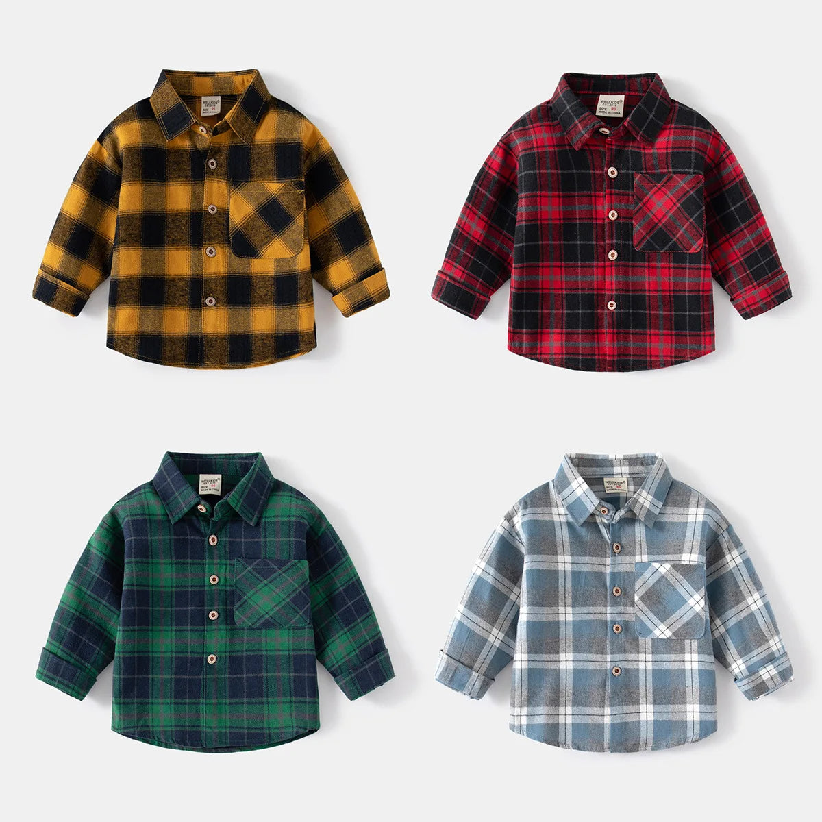 Plaid Long Sleeve Shirt