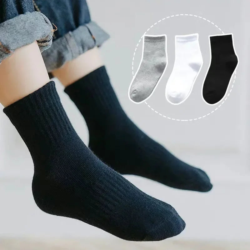 Simple Cotton Socks