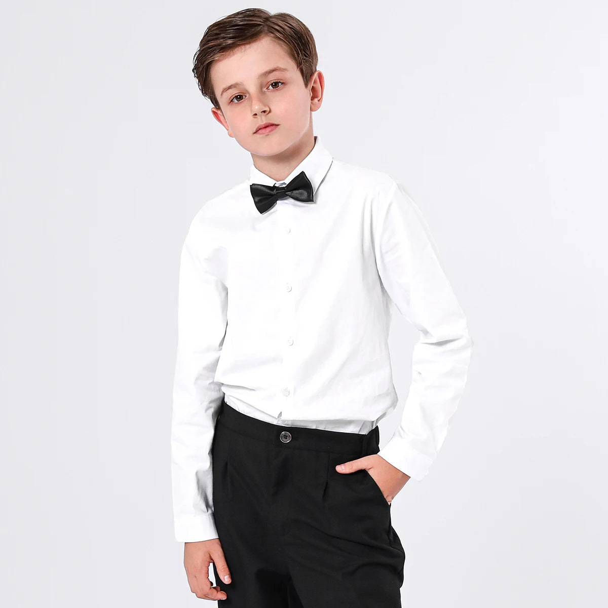 Simple Long Sleeve Formal Shirt