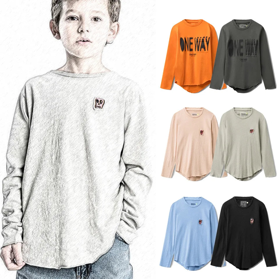 Letter Print Long Sleeve T-Shirt