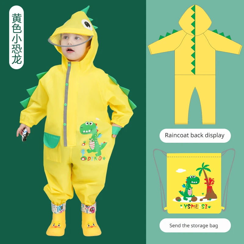Dinosaur Poncho Raincoat
