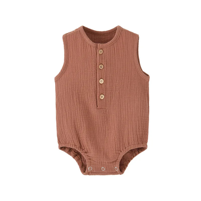 SoftSprout Sleeveless Jumpsuit
