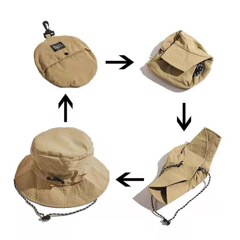 Foldable Panama Hat