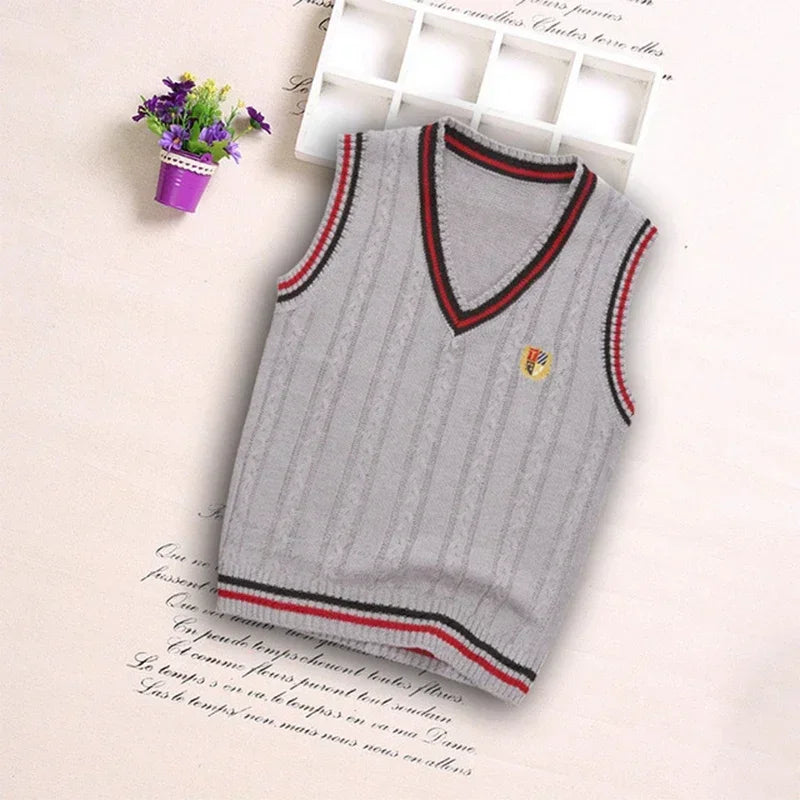 Casual Knitted Pullover Vest