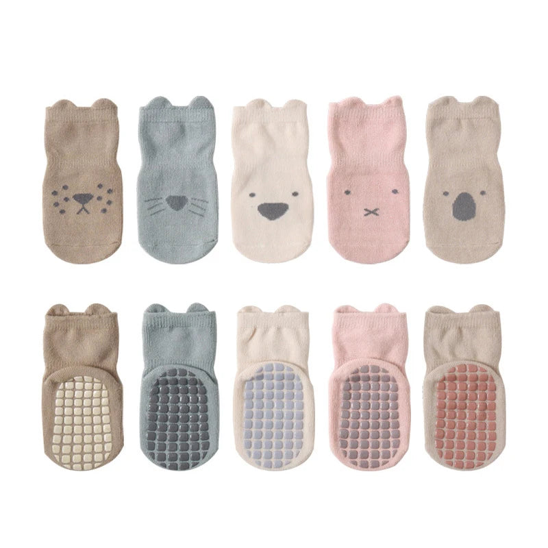 Anti-Slip Animal Socks
