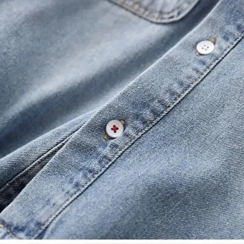 Long Sleeve Denim Shirt
