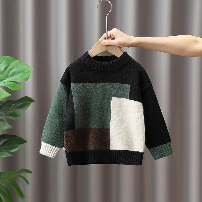 Patchwork Knit Jersey