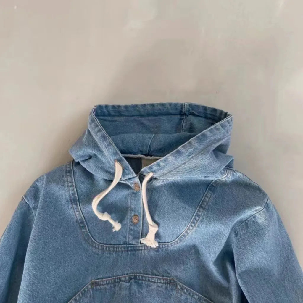 Denim Hoodie