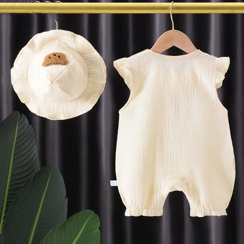 Muslin Bear Outfit