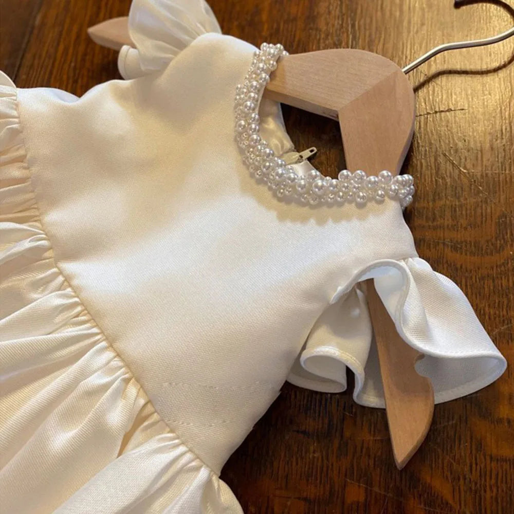 Pearl Princess Silk Dress