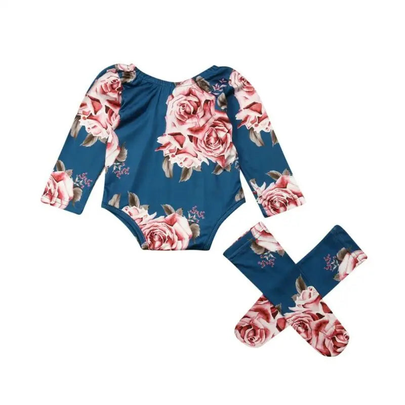 Blossom Baby Floral Romper Set