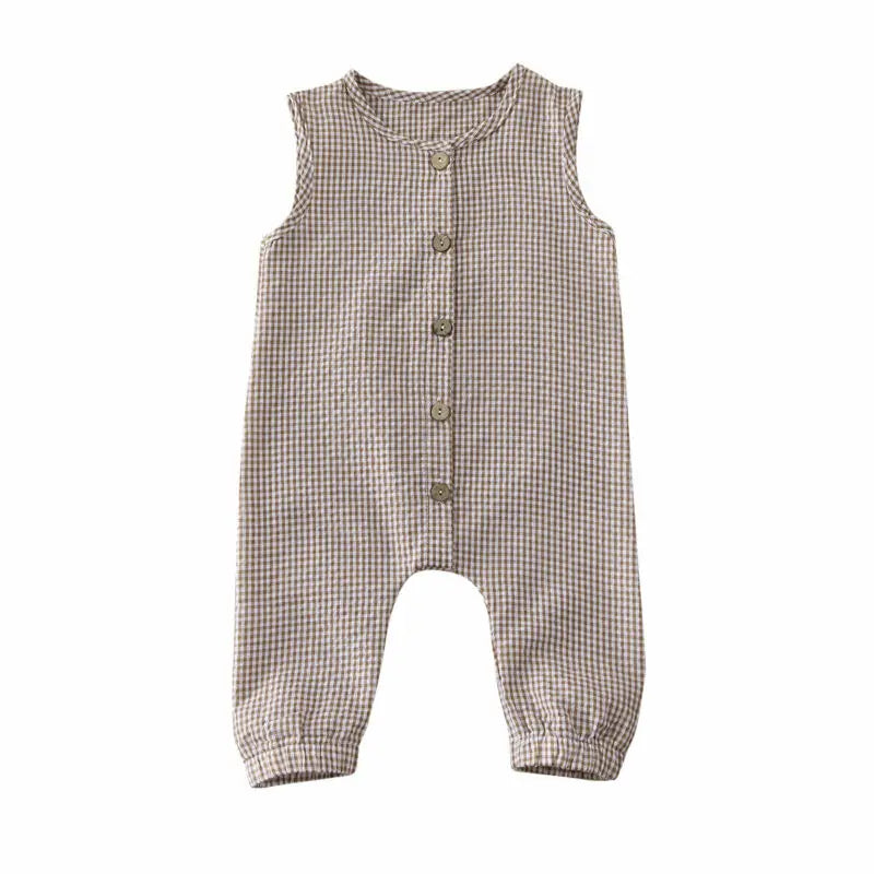 Little Plaid Jumpsuit