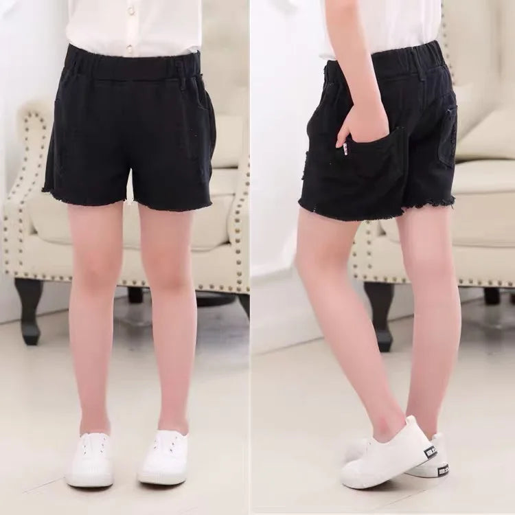 Simple Denim Shorts