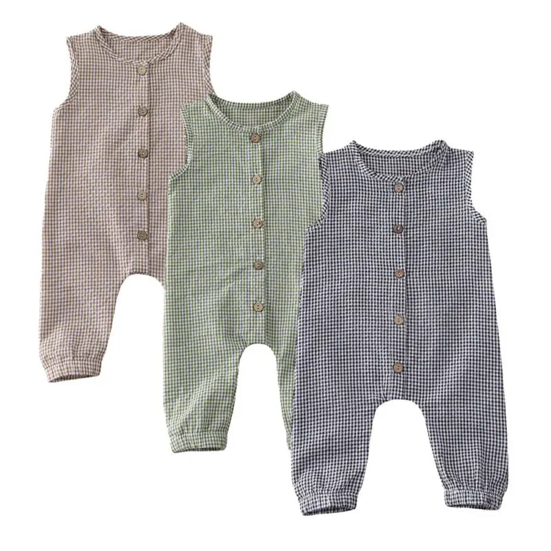 Little Plaid Jumpsuit