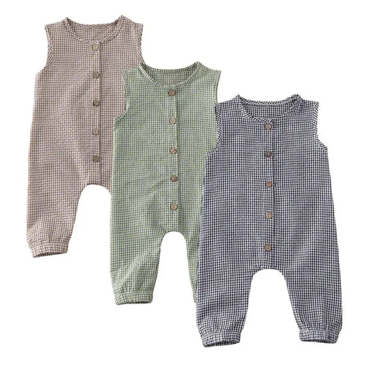 Little Plaid Jumpsuit
