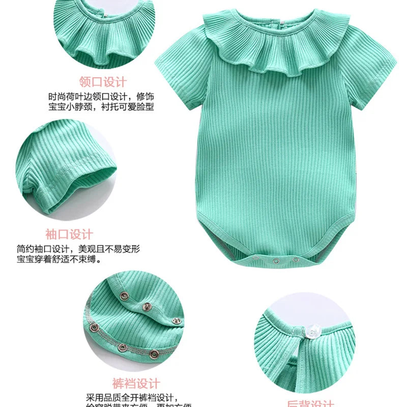 Soft Sprout Cotton Onesie