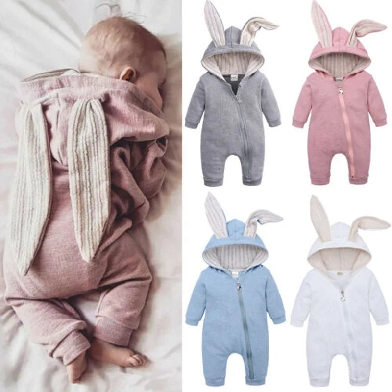 Bunny Ear Hooded Sleeper