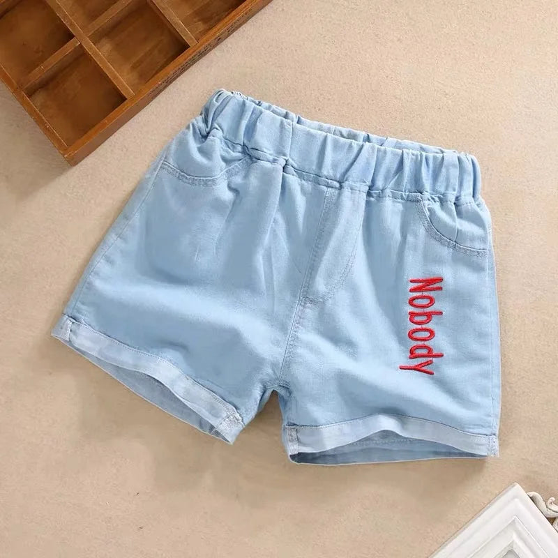 Simple Denim Shorts
