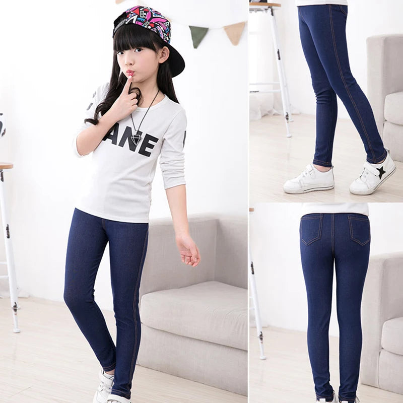 Denim Leggings