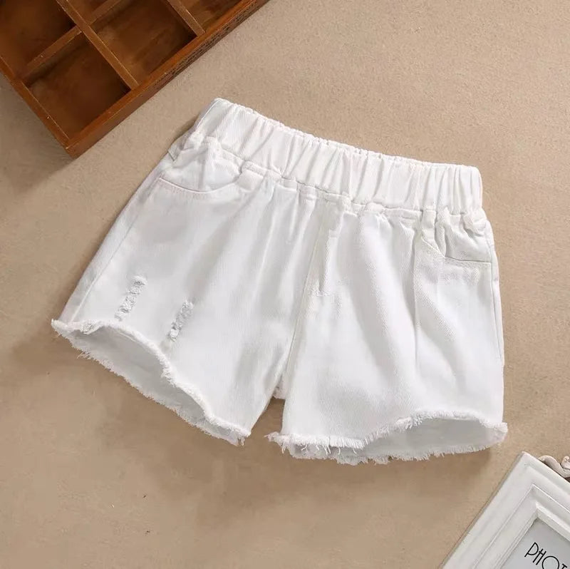 Simple Denim Shorts