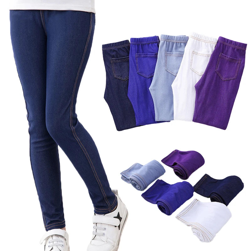 Denim Leggings