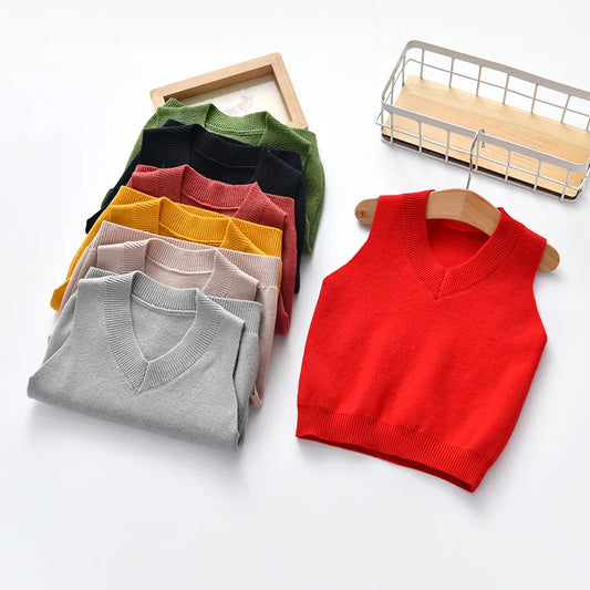 Knitted Pullover Vest
