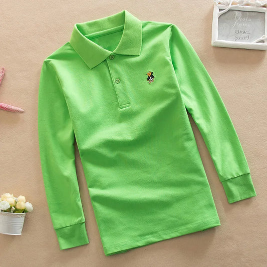 Long sleeve Polo Shirt
