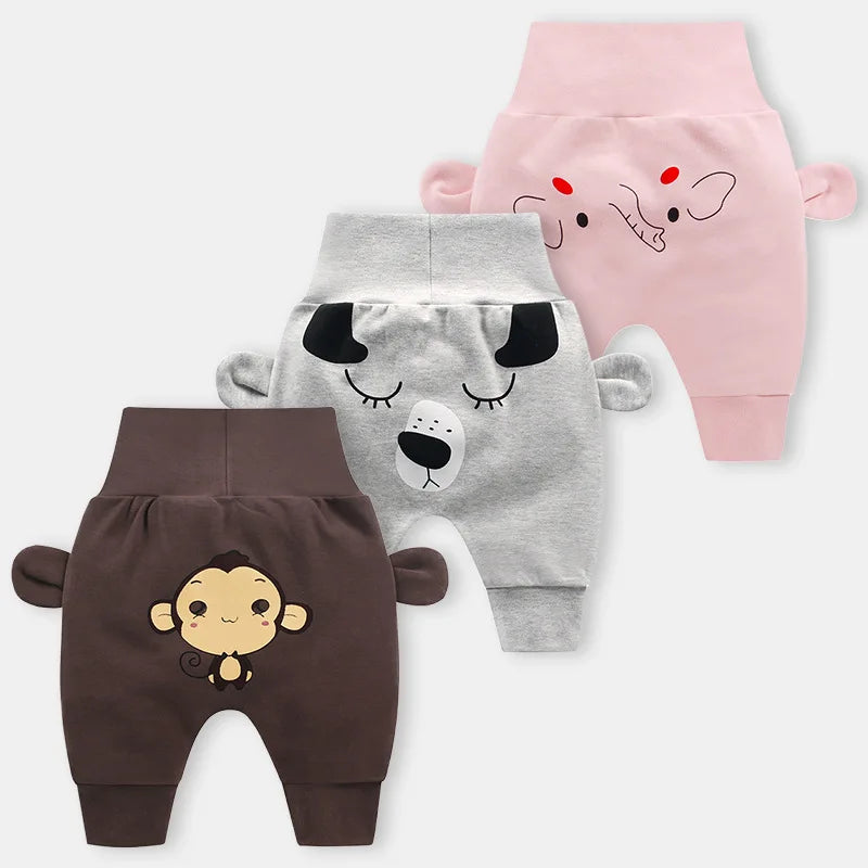 High Waist Animal Trousers