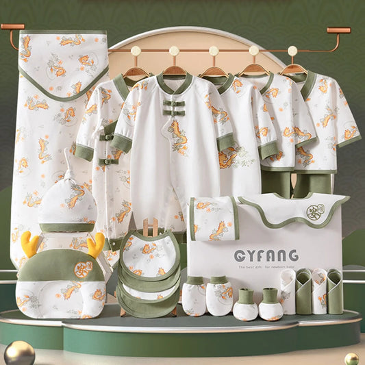 Cotton Newborn Baby Gift Set