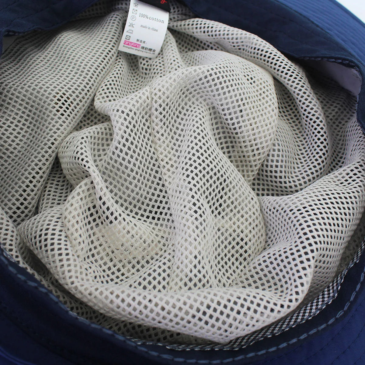 Reflective Stripe Panama Hat