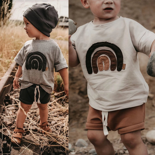 Ice Cream Patch Tee Set