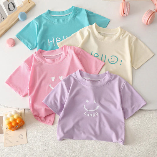 Cute Print Crop Top