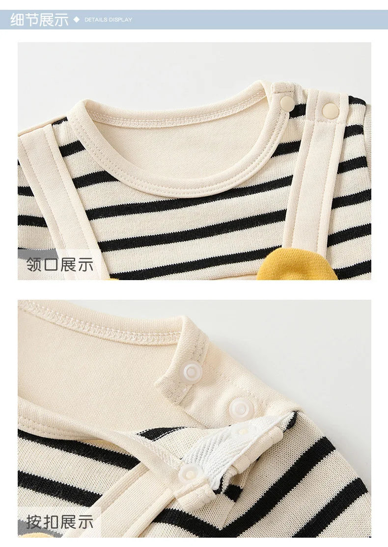 Winnie The Pooh Striped Jumpsuit