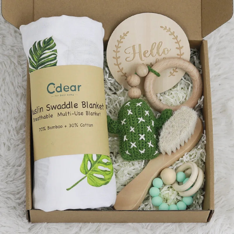 Molar Teether & Rattle Gift Box