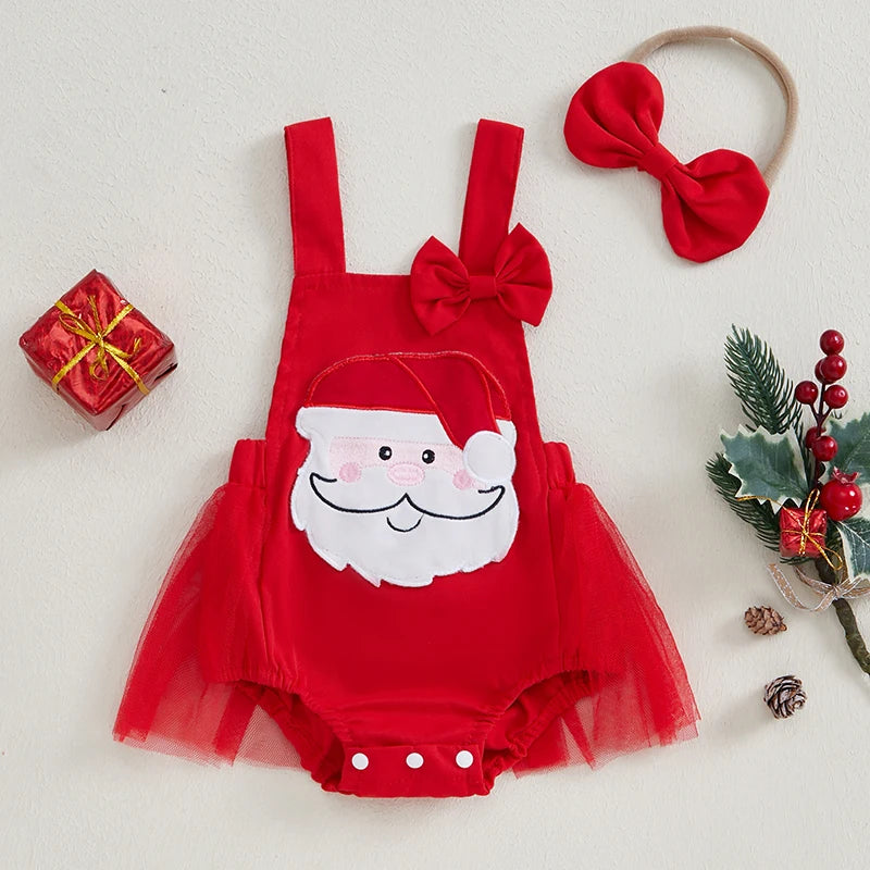 Christmas Sparkle Romper Set