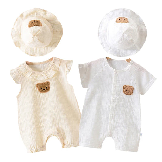 Muslin Bear Outfit