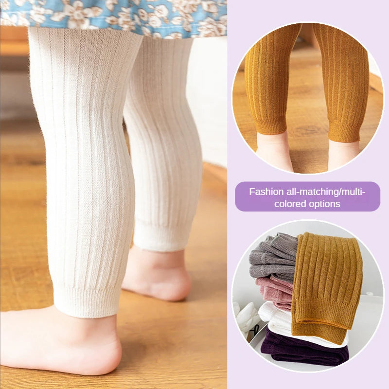 Ribbed Cotton Leggings