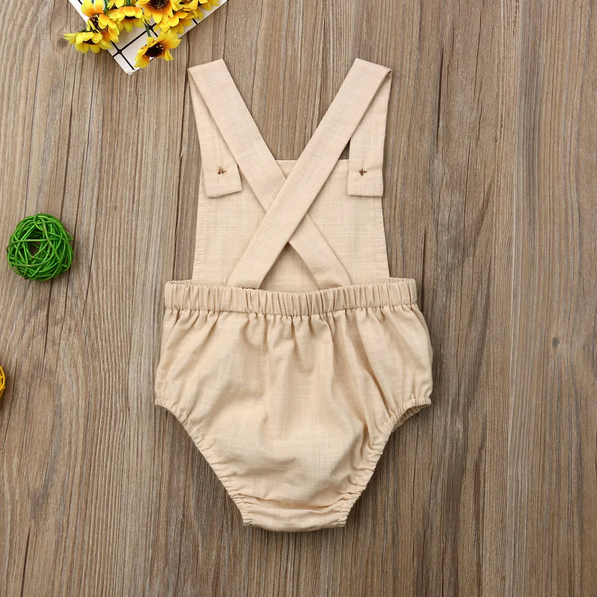 LittleStripe Button Jumpsuit