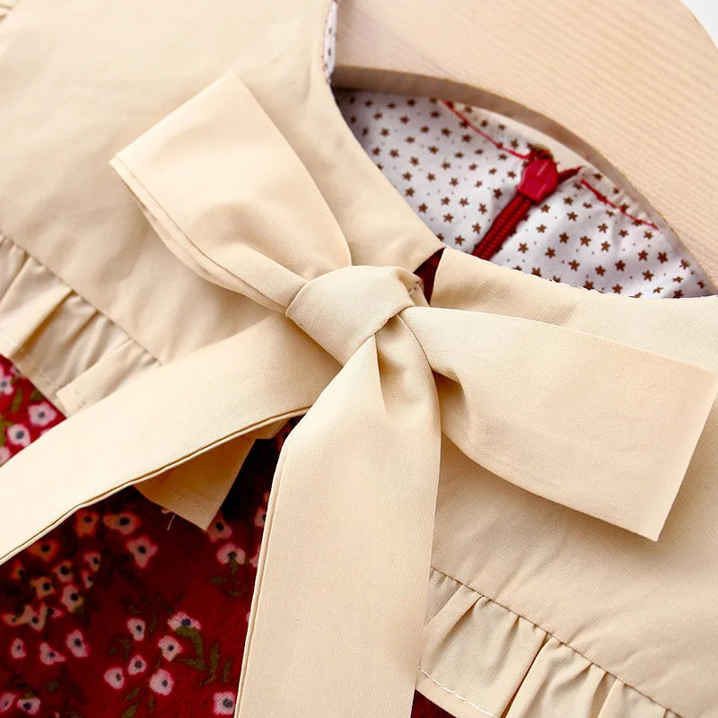 Petal Perfect Ruffle Dress