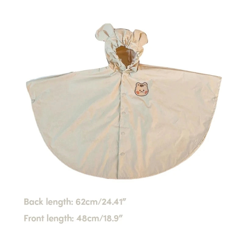 Little Bear Poncho Raincoat