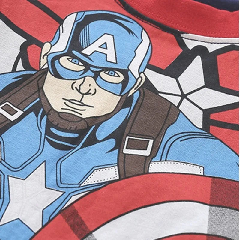 Captain America Long Sleeve Pajama