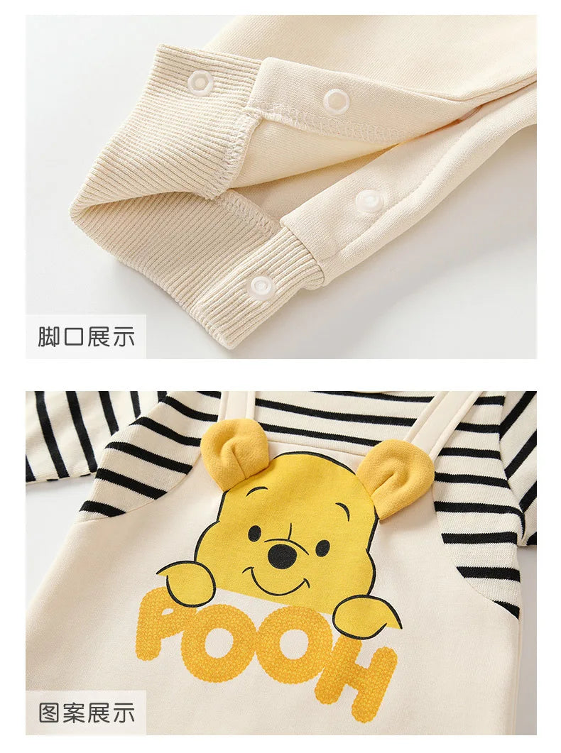 Winnie The Pooh Striped Jumpsuit