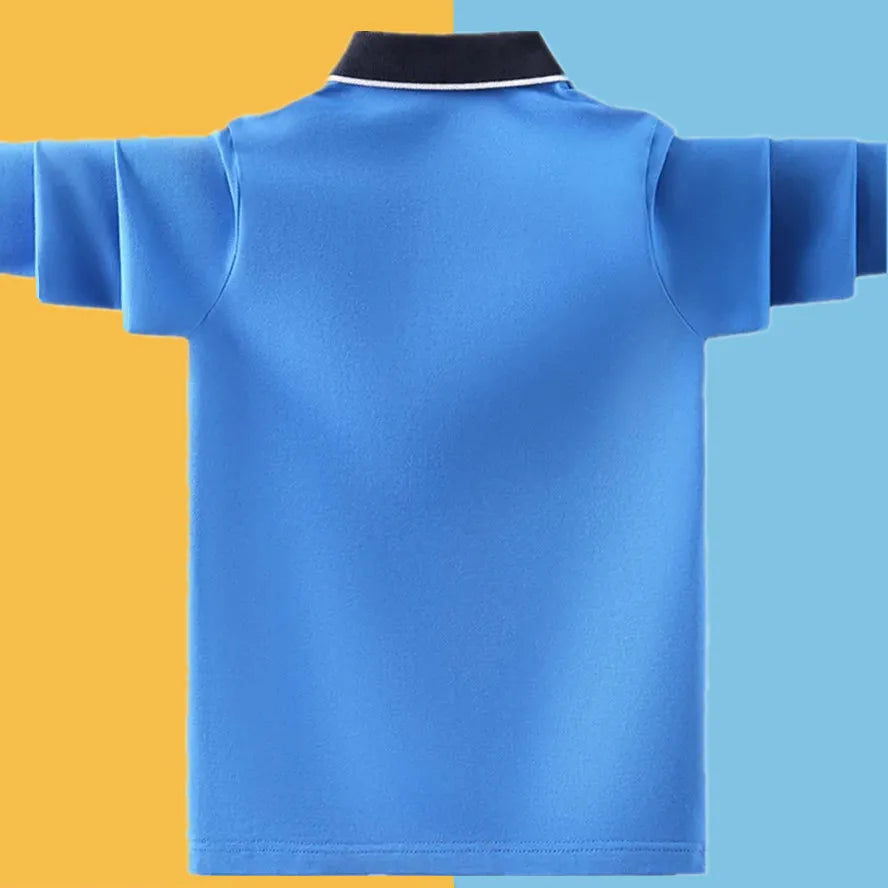 Smart Kids' Long Sleeve Polo