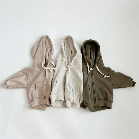 Long Sleeve Zip Hoodie