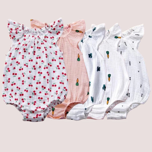 Soft Sprout Linen Romper