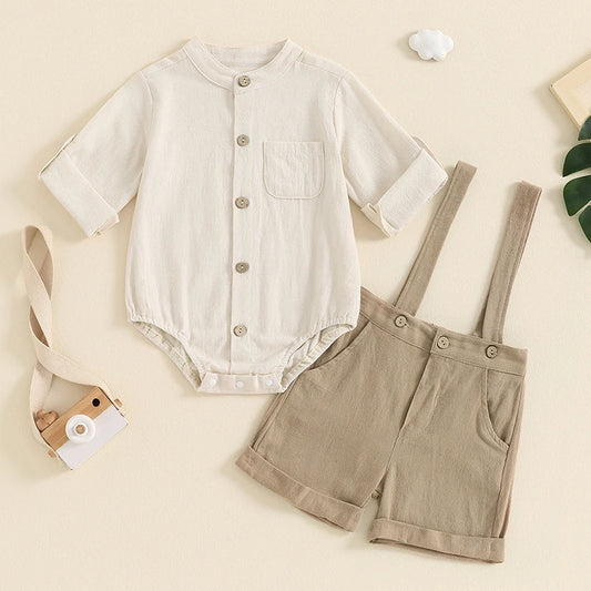 Little Gentleman Linen Set