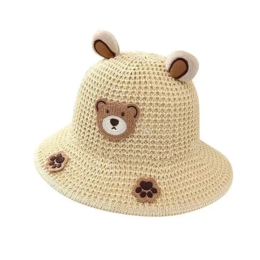 Bear Straw Sun Hat
