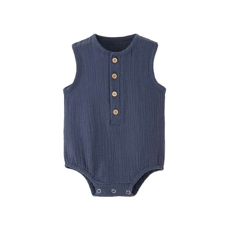 SoftSprout Sleeveless Jumpsuit