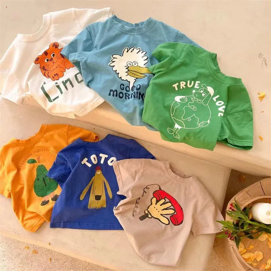 Bright Cartoon T-shirt