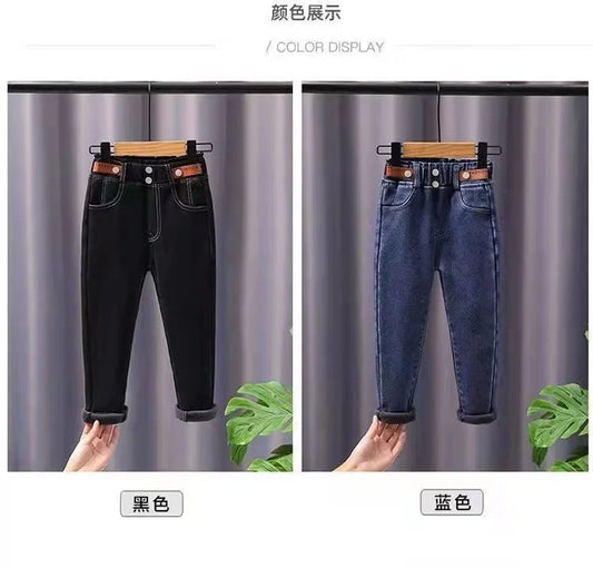 Fleece Denim Jean